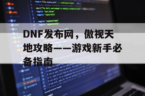 DNF发布网，傲视天地攻略——游戏新手必备指南